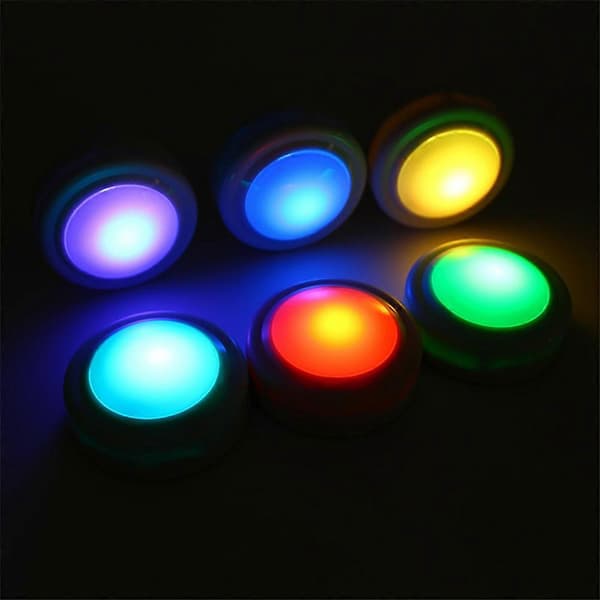 LED Puck Lampa Fjärrkontroll Dimbar Trådlös Touch Sensor Batteridriven 1pc Remote controller