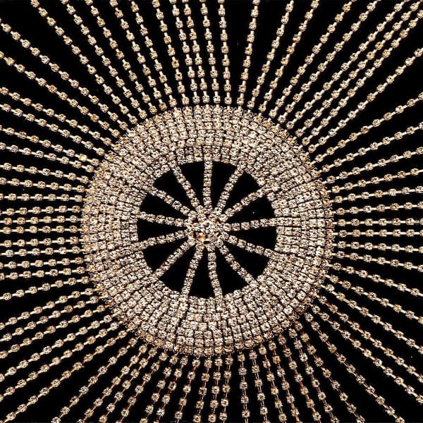 Krystallhodekjede Rhinestone Sjarmerende Hodeplagg