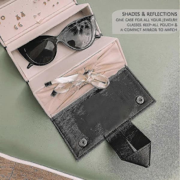Solbrille Organizer - Rejse Etui til Briller med Flere Rum
