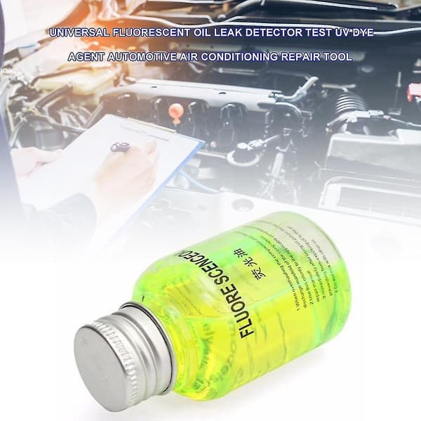 Fluorescerende Olie Lækage Detektor Test UV Farve, Bil A/C Rørlednings Reparationsværktøj