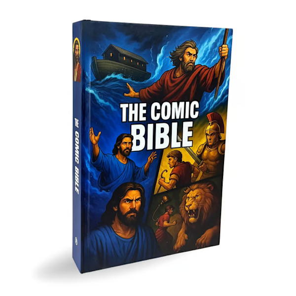The Comic Bible (Comic Bible Action Illustration Gift)