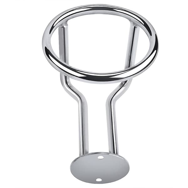 2x Båd Ring Kopholder Rustfrit Stål Ringlignende Drikkeholder Til Marine Yacht