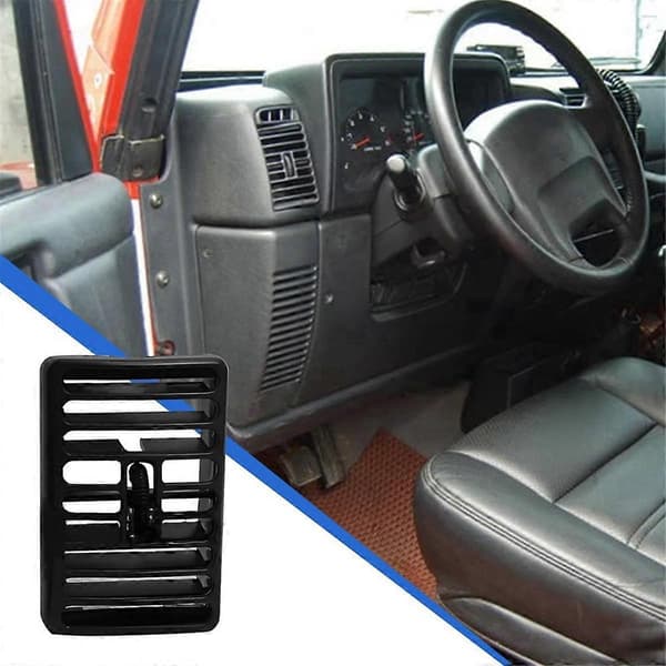 5DP55TAZ Bil Side Dash Ventiler Lamelluttak Fører Passasjer for TJ 1997-2006
