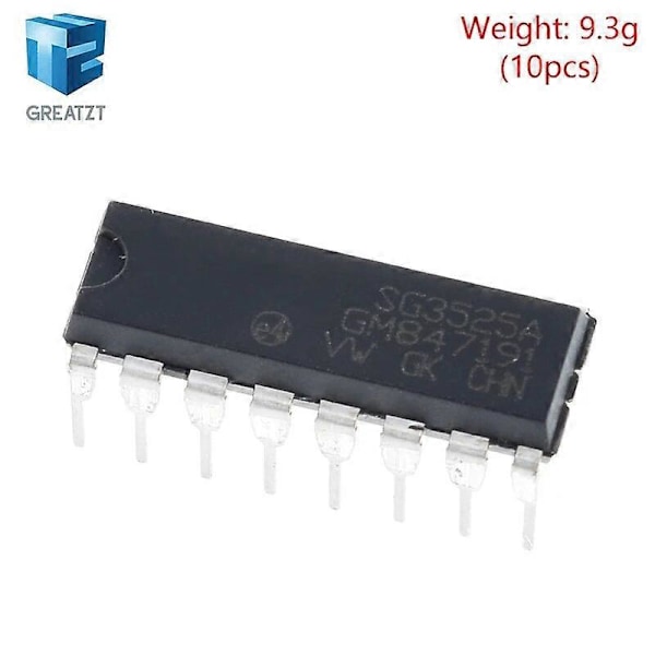 10 kpl SG3525AN DIP16 SG3525A DIP SG3525 3525AN DIP-16 uutta ja IC