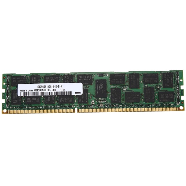 4 Gt DDR3 Muisti RAM 2Rx4 PC3-10600R 1333MHz 1.5V Reg ECC 240-nastainen Palvelin RAM M393B5170FH0-CH9:lle