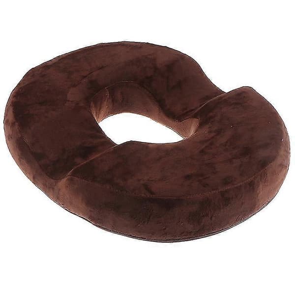 Donut Pude Smertelindring Hæmorider Haleben Pude Støtte Memory Foam Sæde