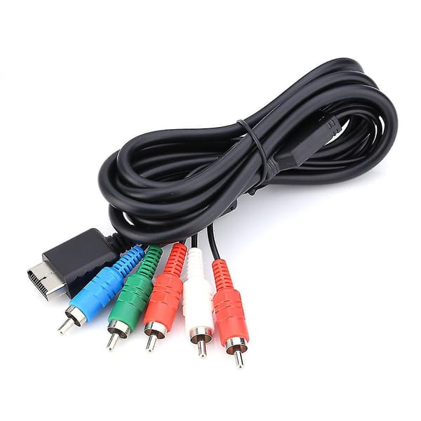 Sony PS2 PS3 Komponent Video/o Kabel - Høj kvalitet AV Multi Out Kabel