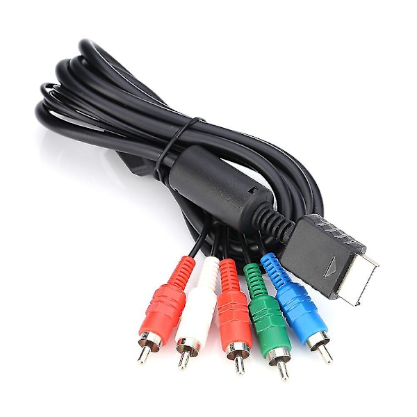 Sony PS2 PS3 Komponent Video/o Kabel - Høy kvalitet AV Multi Out-ledning