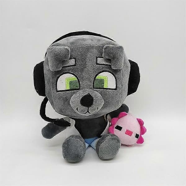 25CM Bobicraft gitd vargplyschleksak Mjuka gosedjur Söt karaktär plyschdocka Figur Barn Jul