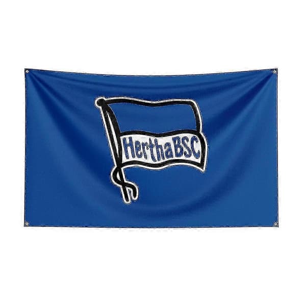 3x5 Hertha Bsc Flagg Polyester Trykt Racing Sport Banner For Dekor