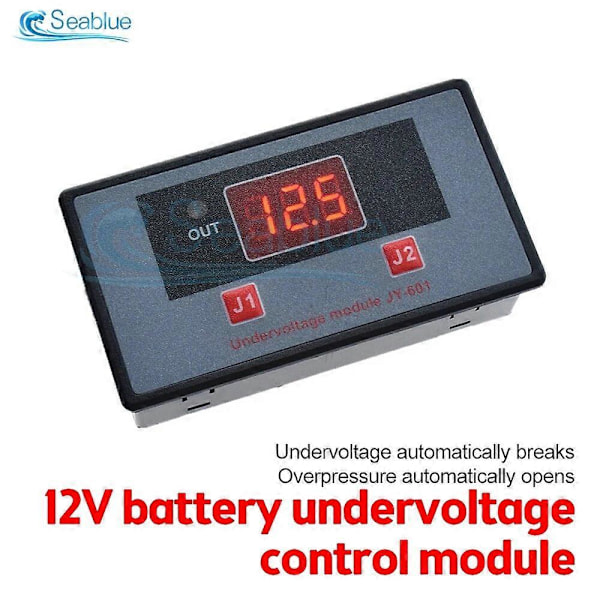 DC12V 20A Batterilader/Utlaster Kontrollbryter Underspenning Oversyningsspenning Beskyttelseskort Automatisk Avstenging Frakobling Kontroller