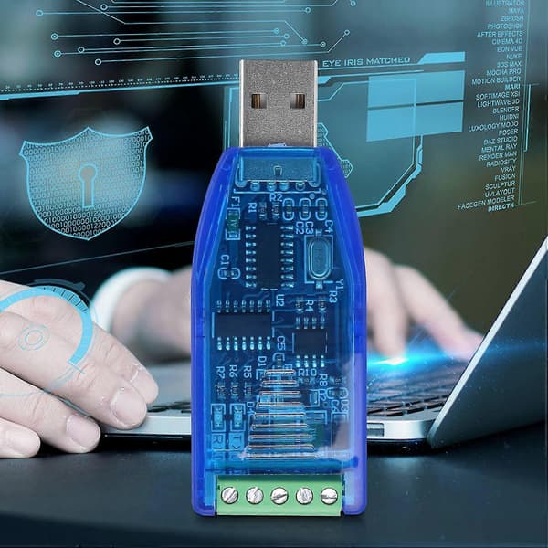 USB til RS485 Kommunikationsmodul Tovejs Seriel Linjekonverter