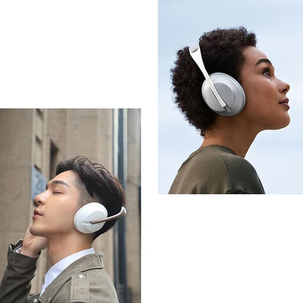 1 Par Skum Lær Trådløse Øretelefon Øreputer Øreputer for Bose 700/NC700