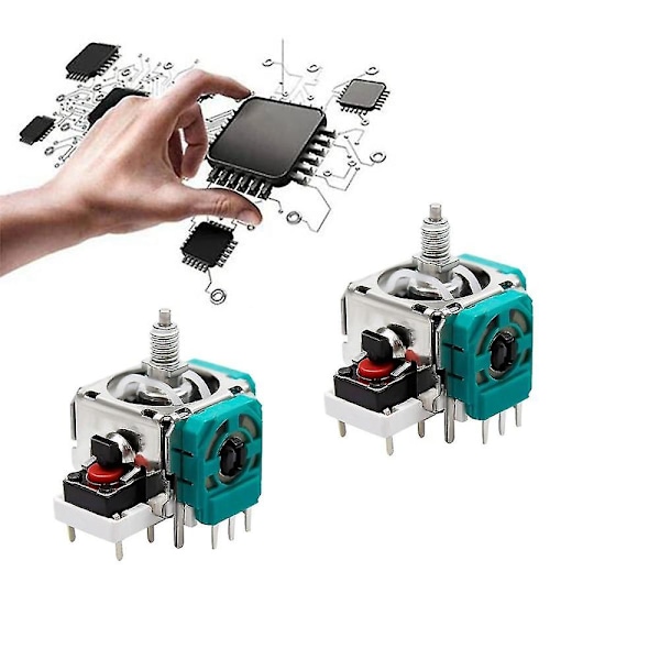 10 stk 3d Analog Joystick Stick Modul Rocker For One Elite Spillkontroller Joystick Reparasjonsdeler