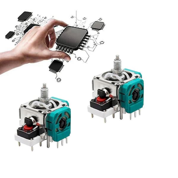 10 stk. 3d Analog Joystick Stick Modul Rocker Til One Elite Spilcontroller Joystick Reparationsdele