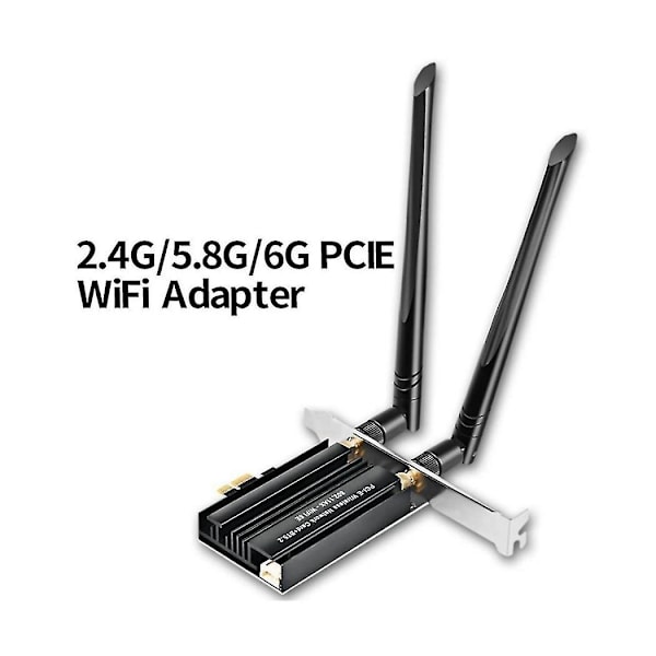Wifi6e 3000mbps 2.4g 5g 6ghz Bluetooth 5.2 Usb3.0 -bånds Trådløs Lan Adapter Wifi Modtager Til Stationær Computer Laptop