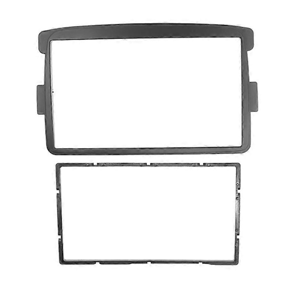 2Din Bil Fascia för Duster Stereo Fascia Panel Instrumentbräda Montering Installation Bil DVD Ram Kit In-Dash