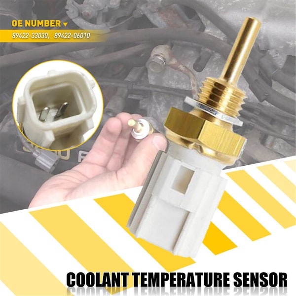 89422-33030 Ny motorkjølevæske Sylinderhodetemperatursensor For