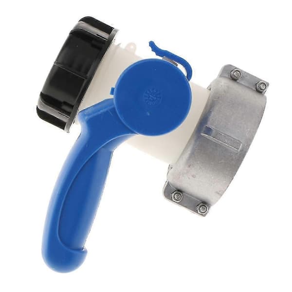 IBC Vattentank Camlock Adapter Kulventil Syra Alkali Resistent Ventil 75mm