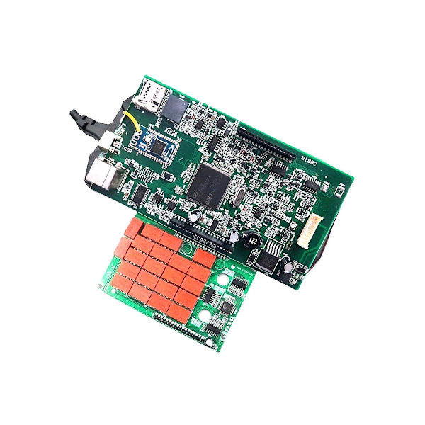V9 OBD VCI 2017.R3 TCS Pro OBD2 -diagnostiikkatyökalu Bluetoothilla autojen ja kuorma-autojen lisävarusteiden skannaukseen