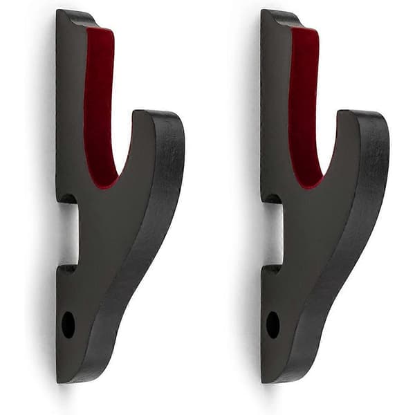 Sværd Vægmontering 2/Sæt 1-Lags Polstret Katana Holder Justerbar Display Hænger til Sværd, 1-Lags-Pad