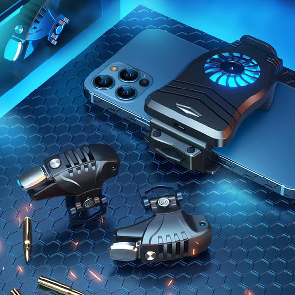 1 Par Spilcontroller Bærbar Plug & Play Kompakt Mobil Spil Joystick Trigger Gamepad til Spil