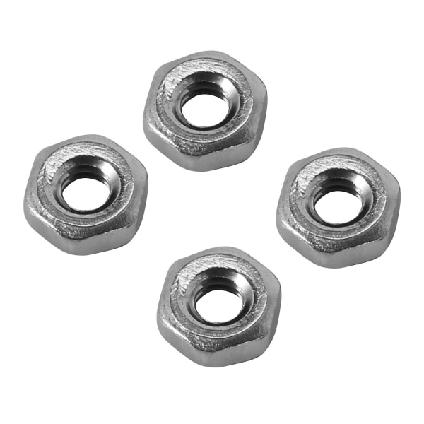 sourcingmap Metric M2 Hex Nuts 304 Stainless Steel Fastener DIN934 100pcs for Bolt