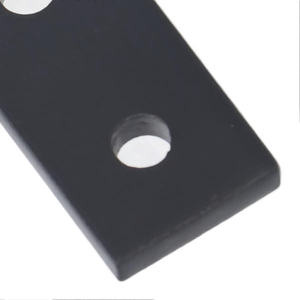 10 stk. møbel forbindelsesplade robust rustfri aluminiumslegering lige beslag samleplade 1515 YEMAA