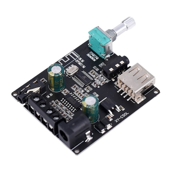 -c50l Bluetooth 5.0 Subwooferförstärkarkort Hög Effekt Audio Stereo Förstärkarkort 2x50w Bas Am