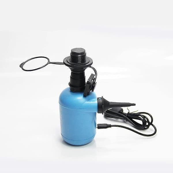 Sähköinen ilmapumppu, 2 in 1 sininen USB kannettava