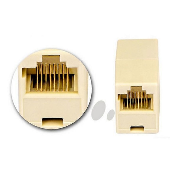 RJ45 netværkskabel connector netværkskabel til connector netværk lige-igennem hoved forlængelse netværkskabel 100 stk.