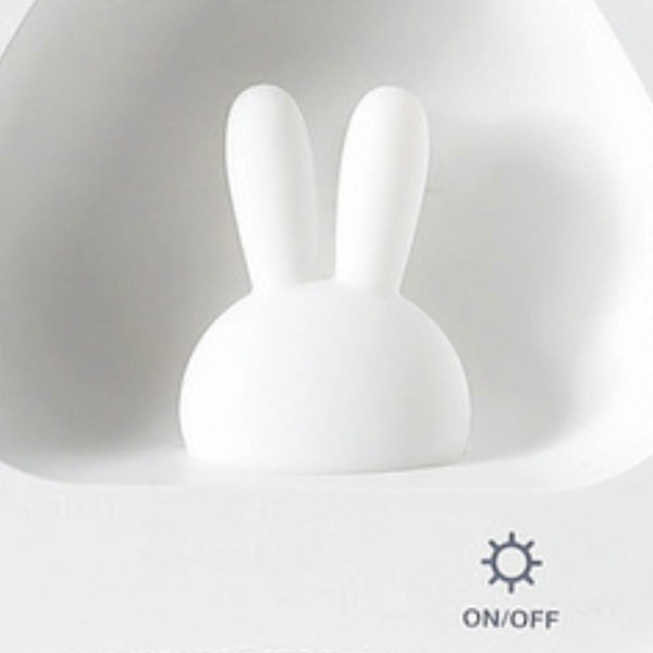Sød Natlampe, LED-lys i tegneseriestil, Justerbar Lysstyrke USB Øjenbeskyttende Design Bærbar Størrelse, Ideel til Børneværelse Natbord Soveværelsesindretning,