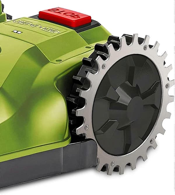Pigger i rustfritt stål for Worx S/M modell (2-pakning) - 205mm hjulstørrelse