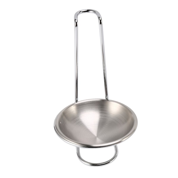 Rustfrit Stål Ske Rest Holder, Lang Håndtag Vertikal Besparelse Suppeøseholdere Øse Rest Suppe L
