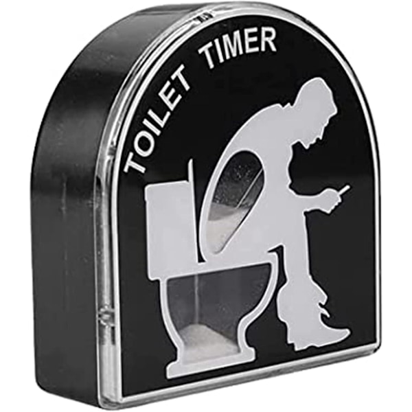 5 minutters timeglas til toilettet - Sjovt timeglas til toilettet - Timeglas til toilettet - Timeglas - Timeglasur