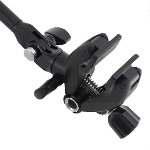 Justerbar Instrument Gitarr Musik Jam Mount Roterande Scenklämma för Hero 8 7 6 5 3 4 GoPros Del