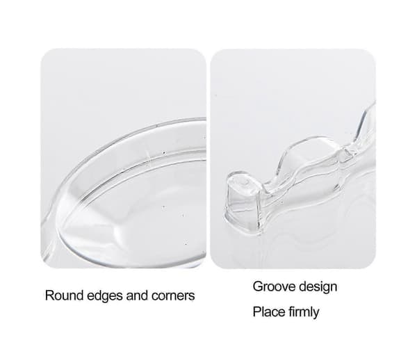 Modern Chopstick Rest Rack Burr-free Dining Chopstick - Klar