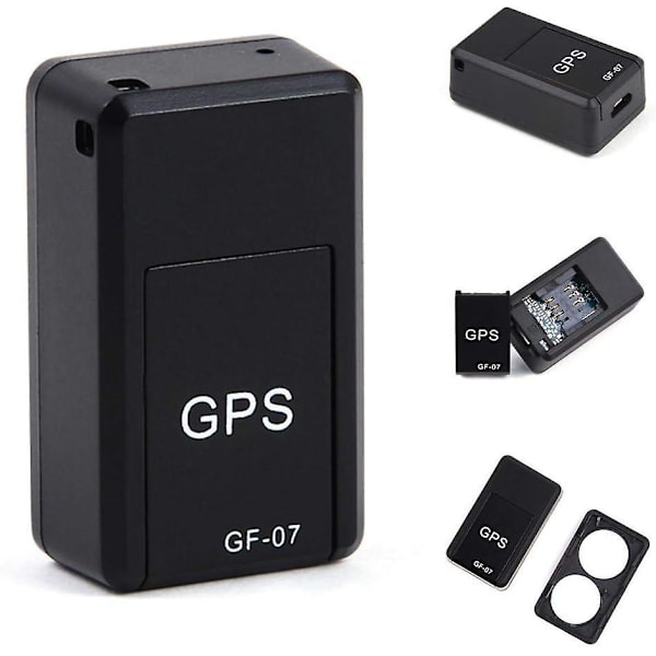 Gf07 Mini Bil Magnetisk GPS Tracker, Bärbar Realtids Magnetisk Spårningsenhet