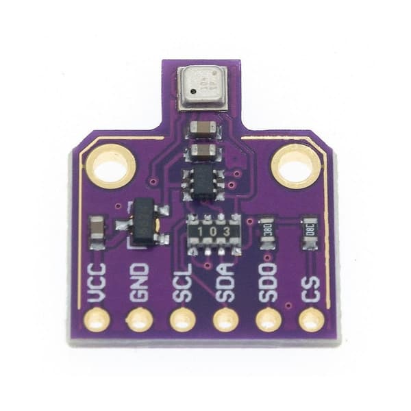 2 stk BME680 Digital Temperatur, Fuktighet og Trykksensor CJMCU-680 Høydemodul Utvikling