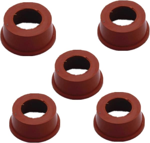 5x Motor Skyddspackning Gummi Packning för Motor Insugningsrör Insugningsrörshus för BMW M47 M57 E38 E39 E46 E60 E61 E65 E66 E90 E91 E91 E