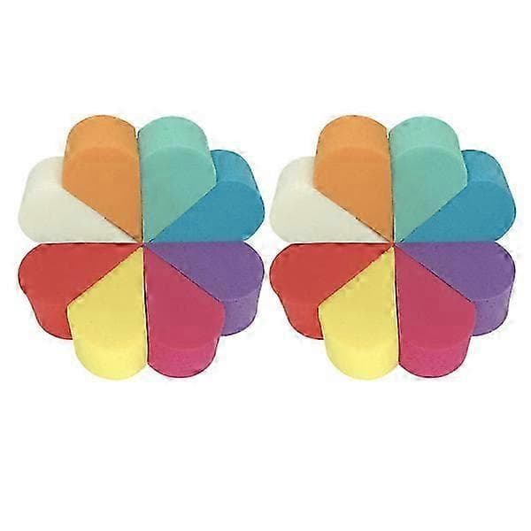 16 st sminksvampar Sminkpuffar Skönhetspudersvampar Foundationsvampar ZZ14