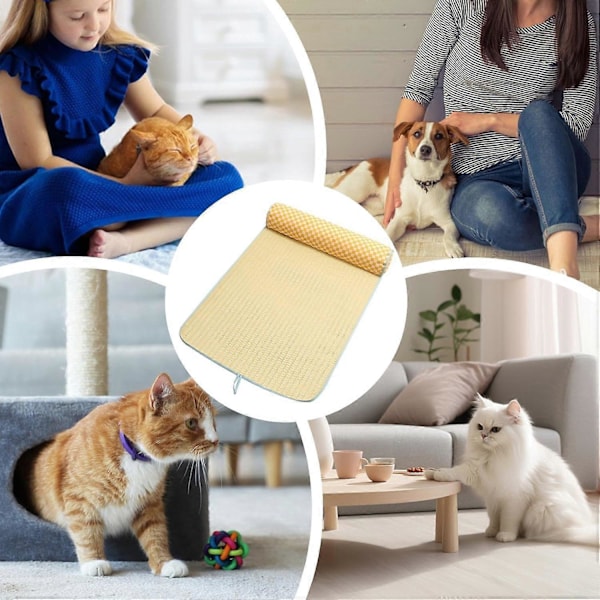 Kølemåtte til Hund, Kølemåtte til Kæledyr | Åndbar Kølemåtte, Kattesengsmåtte