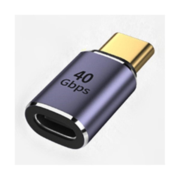 USB C til TYPE-C Adapter 120W Hurtigopladning Han til Type C Hun Adapter 8K 60Hz USB Type C Adapter