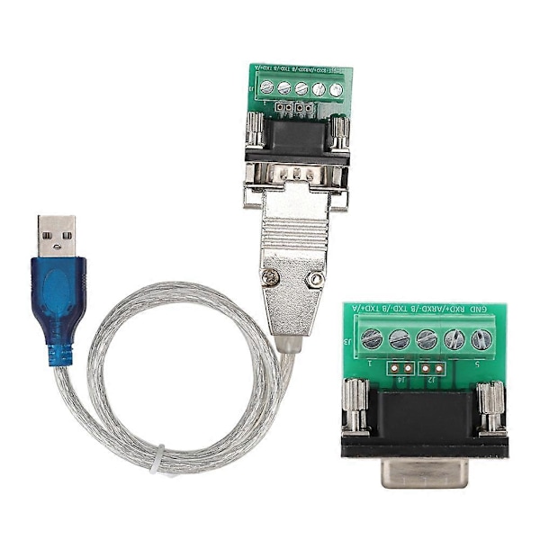 USB - RS485 -sovitinkaapeli, muunnin, yhteensopiva RS232-, RS485- ja RS422-standardien kanssa, YEMMA