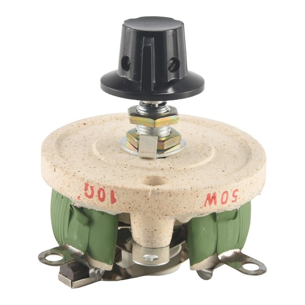 50w 10 Ohm Keramisk Potentiometer Variabel Taper Pot Modstand Rheostat