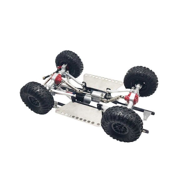 RC-auton metallivaihteisto etu- ja taka-akselisetti MN D90 D91 D96 99S FJ45 1/12 RC-auton päivitysosille Tarvikkeet Musta