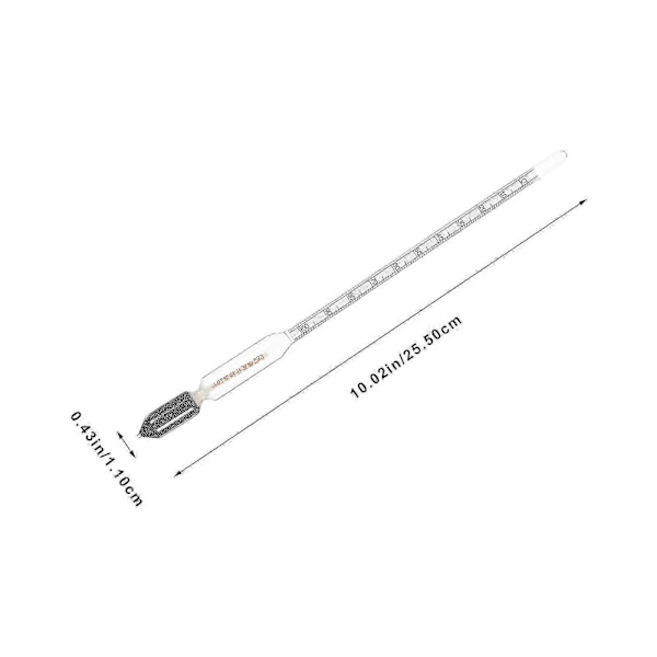 Sockerskala Hydrometer Sockerinnehållsmätare Handhållen Sockervätskehydrometer