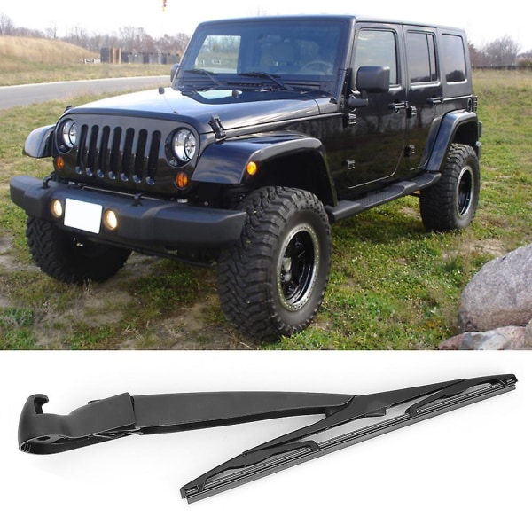 Sæt med bagrudeviskerarm og -blad til Jeep Wrangler 2007-2016