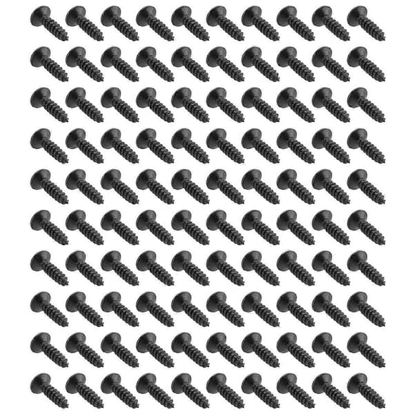 100 stk Sorte Guitar Pickguard Skruer Til Strat/Tele Elektrisk Guitar Bas
