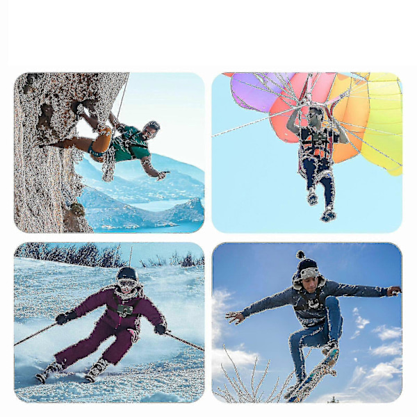 Brystsele Kropsrem Beslag til iPhone GoPro Android